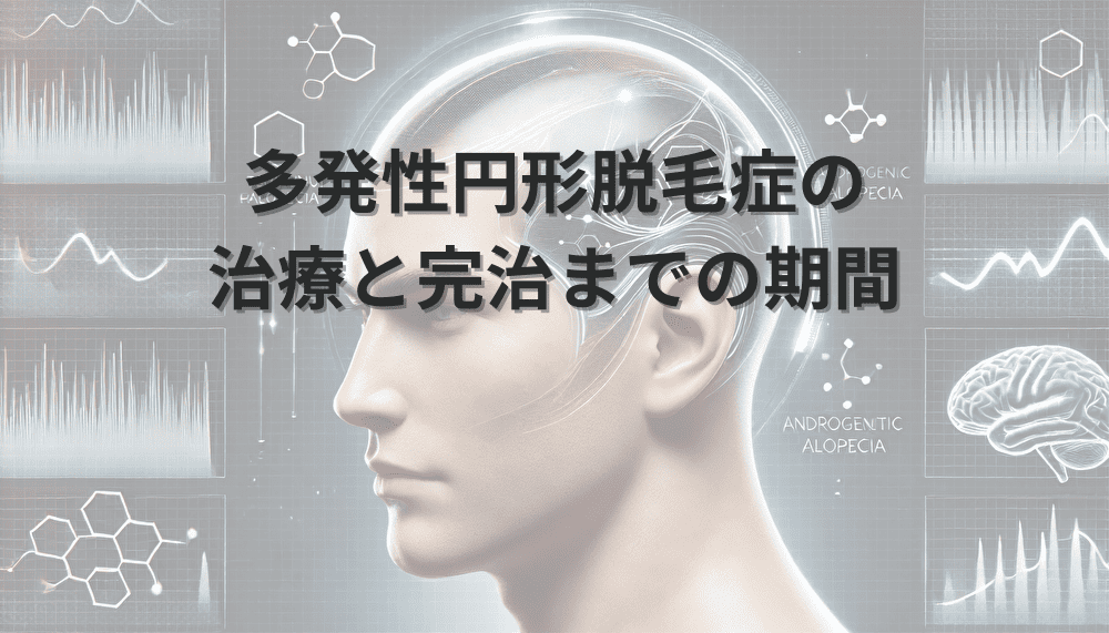 多発性円形脱毛症の 治療と完治までの期間