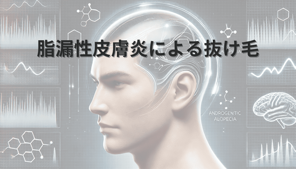 脂漏性皮膚炎による抜け毛