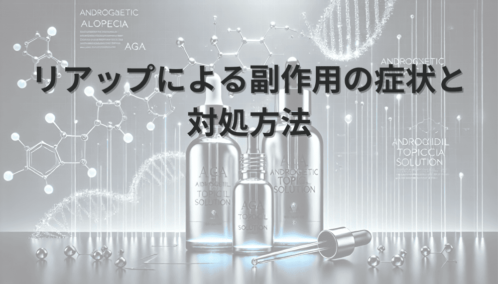 リアップによる副作用の症状と 対処法