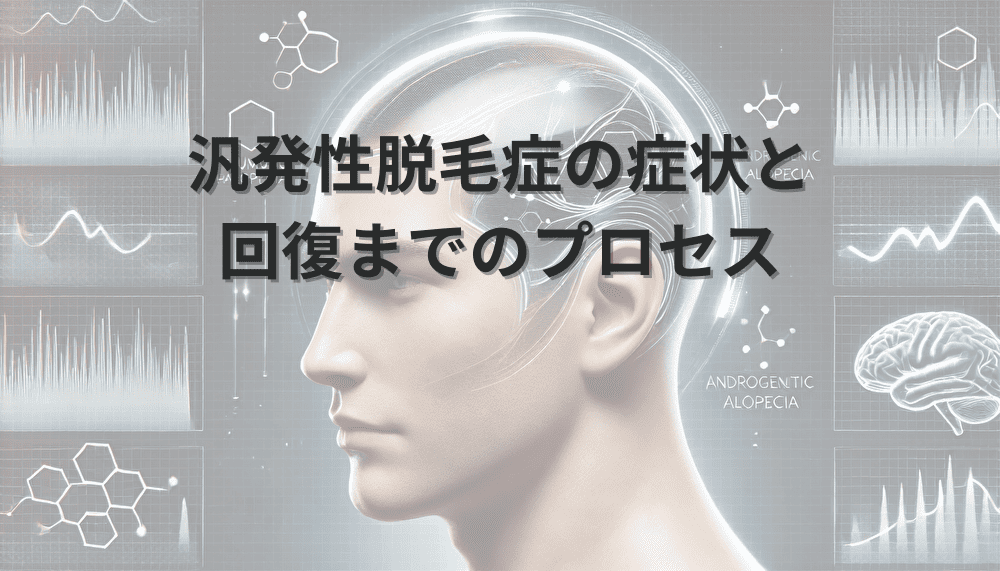 汎発性脱毛症の症状と 回復までのプロセス