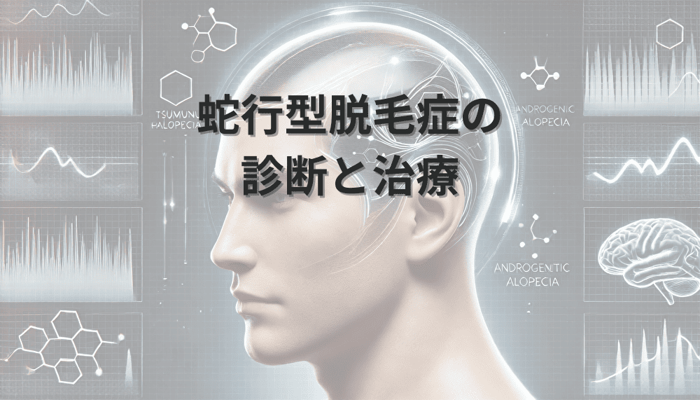 蛇行型脱毛症の 診断と治療