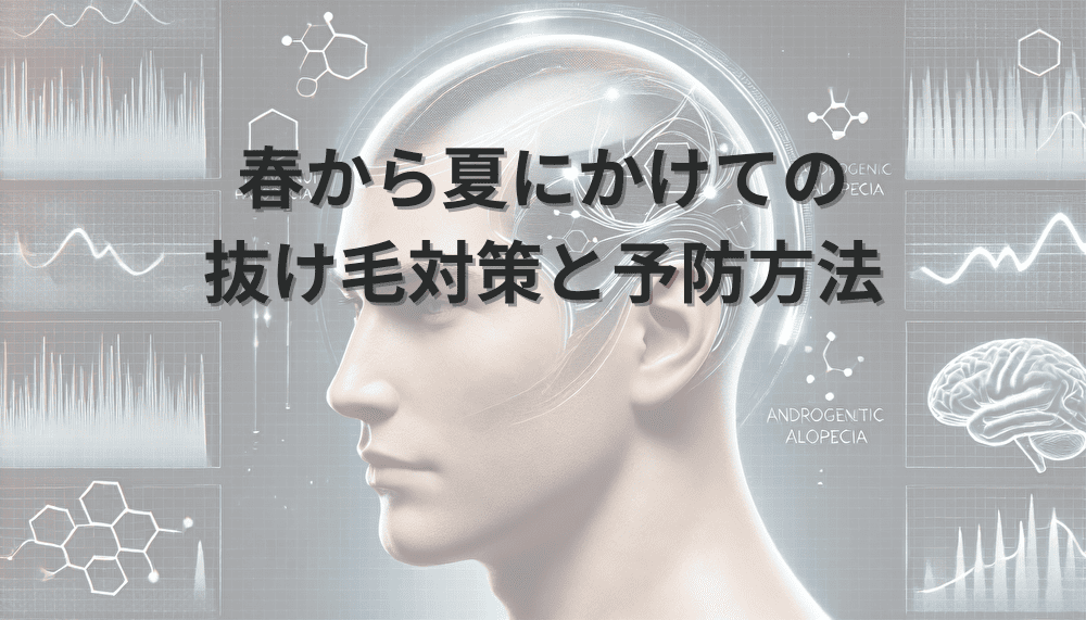 春から夏にかけての抜け毛対策と予防方法