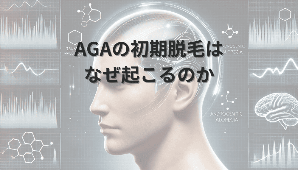 AGAの初期脱毛はなぜ起こるのか