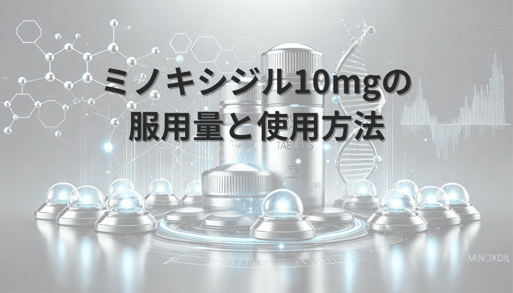 ミノキシジル10mgの服用量と適切な使用方法
