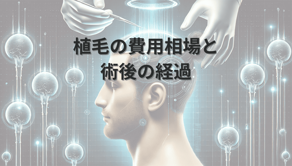 植毛の費用相場と術後の経過｜期待できる効果と注意点