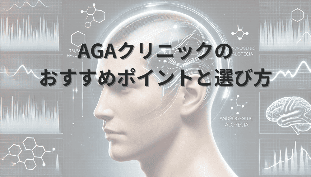 AGAクリニックのおすすめポイントと選び方｜失敗しない医院選択の基準』