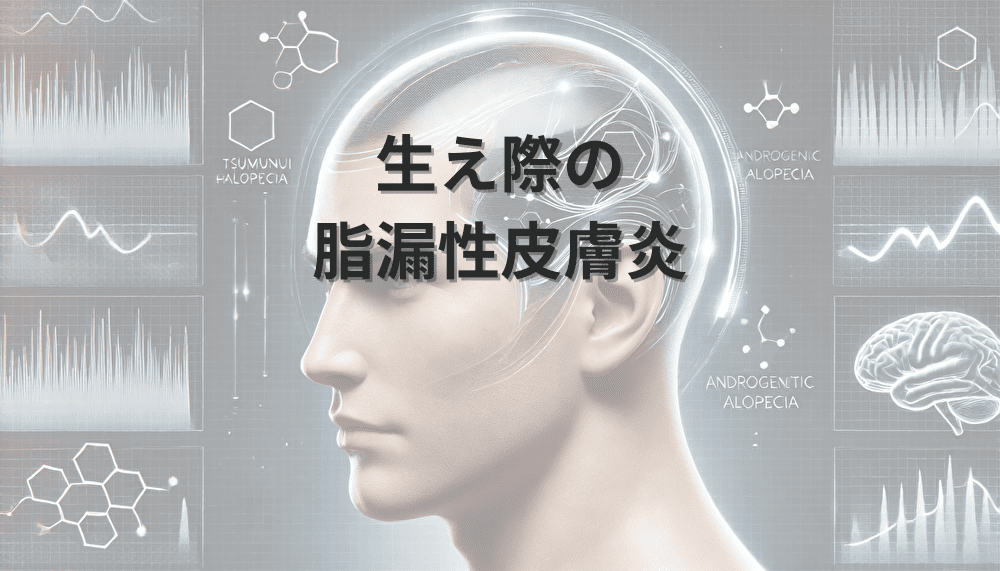 脂漏性皮膚炎が生え際に発生したときの対処法と治療選択肢