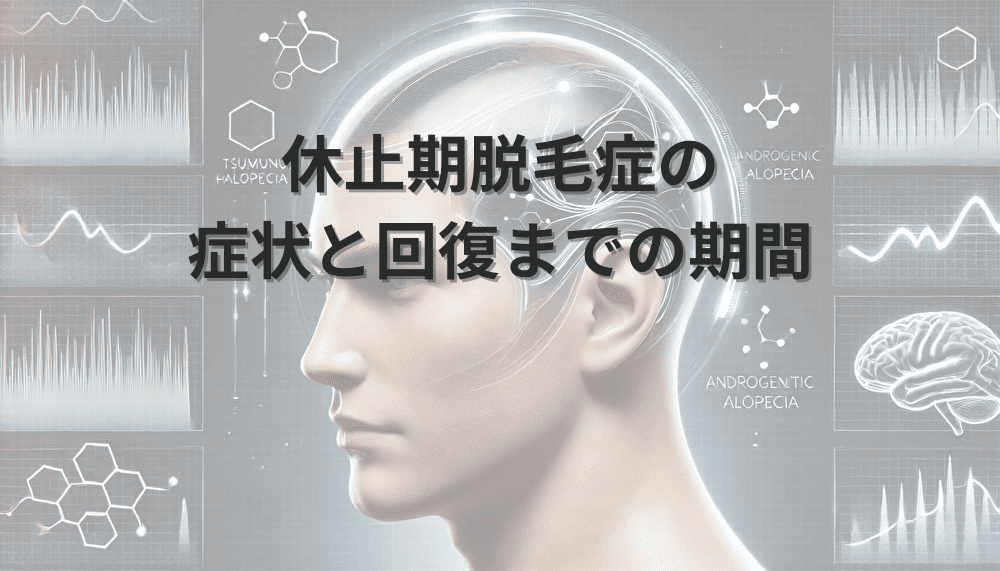 休止期脱毛症の症状と回復までの期間