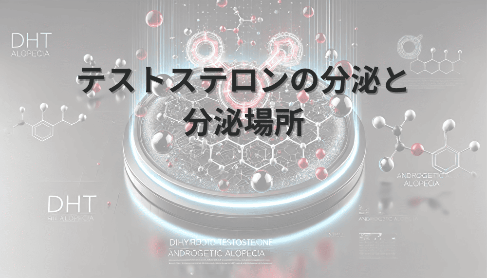 テストステロンの分泌と分泌場所