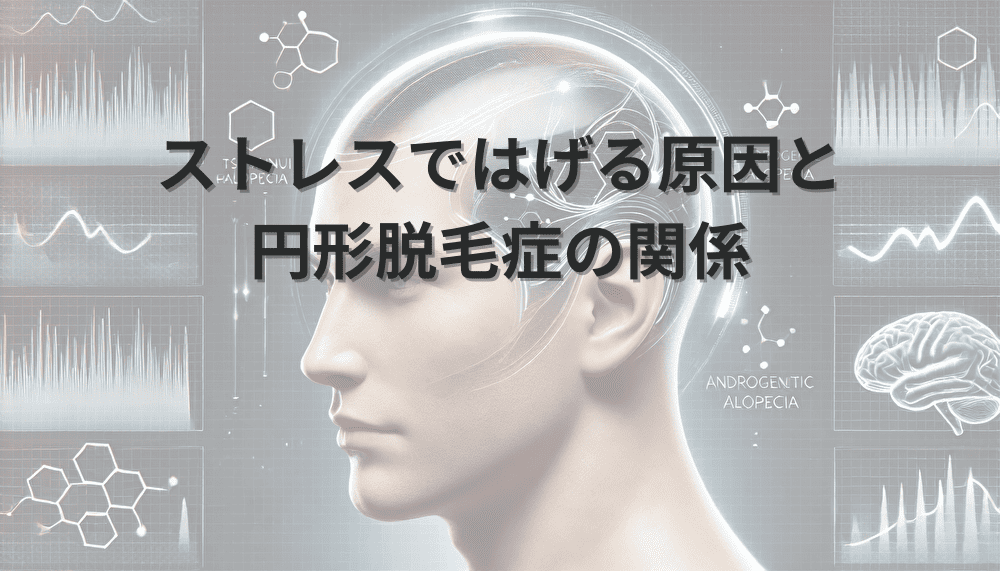 ストレスではげる原因と円形脱毛症の関係