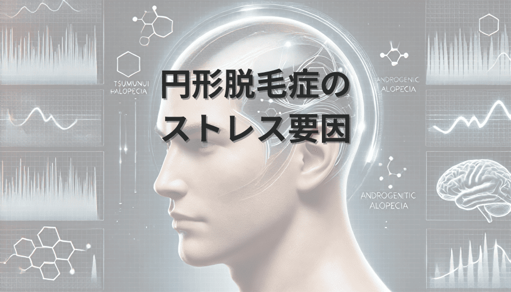 円形脱毛症のストレス要因
