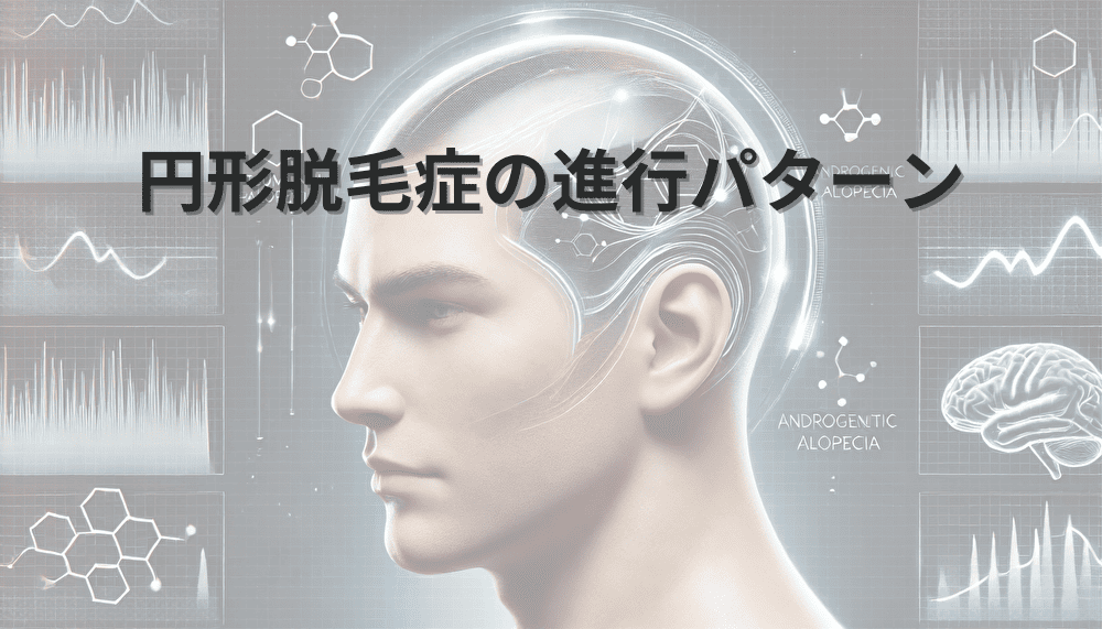 円形脱毛症の進行パターン