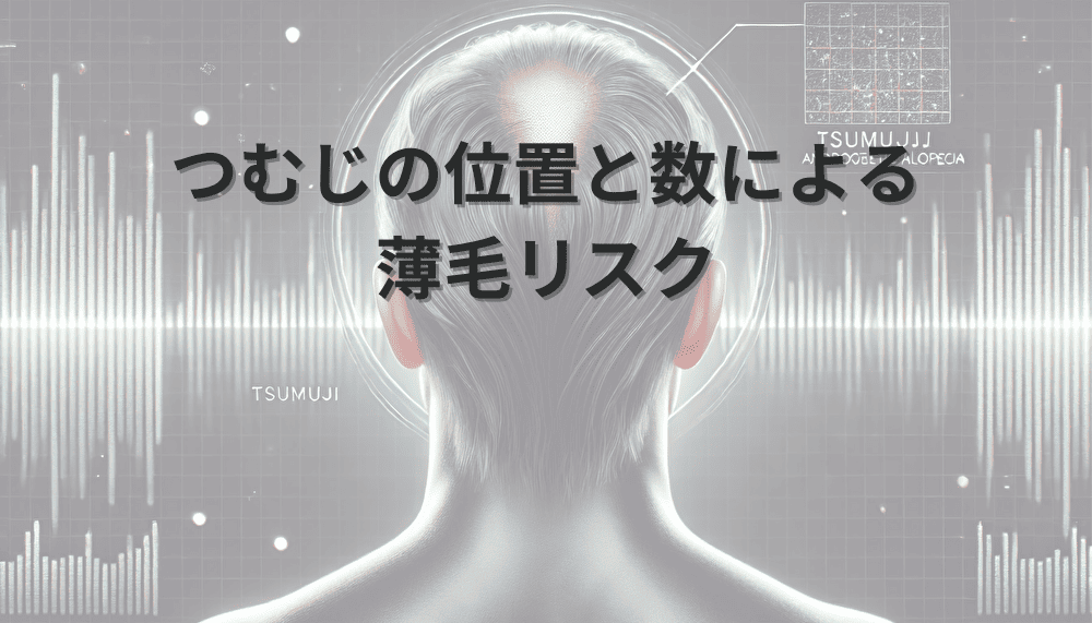 つむじの位置と数による薄毛リスクの見極め方