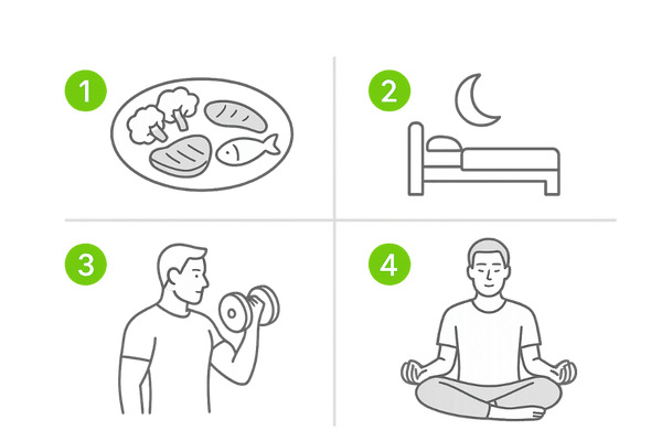 ホルモンバランスを整える生活習慣(食事・睡眠・運動・ストレスケア)