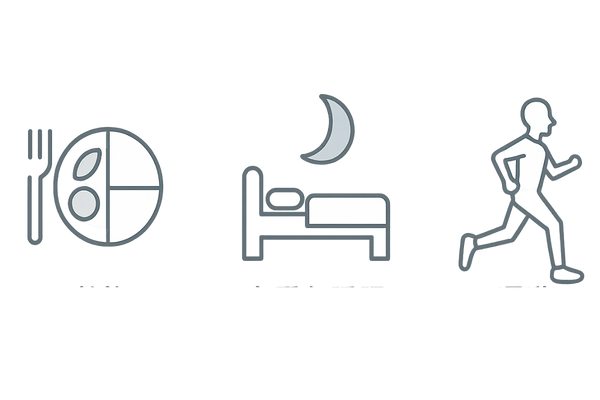 バランス食・睡眠・運動で薄毛を予防する生活習慣