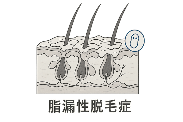 脂漏性脱毛症