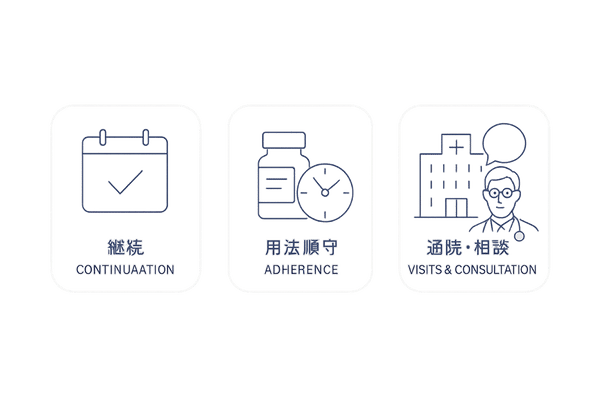 AGA治療を成功させる継続のコツ｜服薬・通院・自己管理の3ポイント