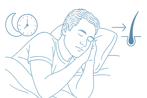深い睡眠が髪の成長を促す