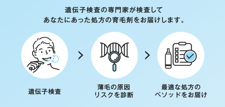 Pesod育毛剤の仕組み