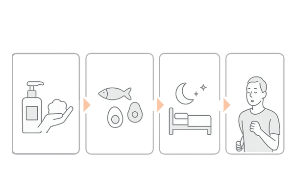 高校生が今日からできる抜け毛対策4ステップ(シャンプー・栄養・睡眠・ストレスケア)