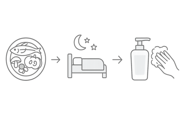 秋の抜け毛予防の3ステップ|栄養・睡眠・やさしいシャンプー