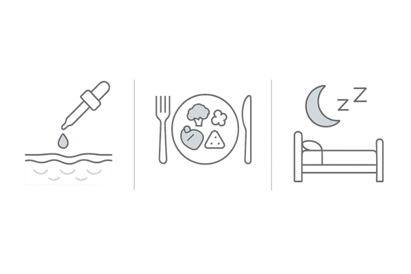 ドライヤー以外のフケ対策｜保湿・栄養・睡眠の3ポイント
