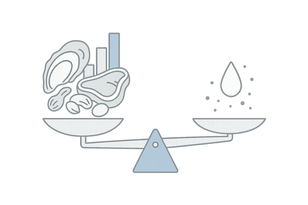 亜鉛不足は射精で起きない：損失量と推奨摂取量・食品の比較（図解）