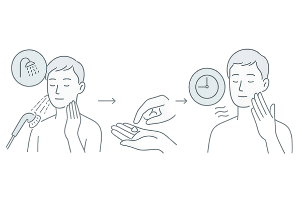 ケトコナゾール外用薬の正しい塗り方3ステップ|入浴後から乾燥まで