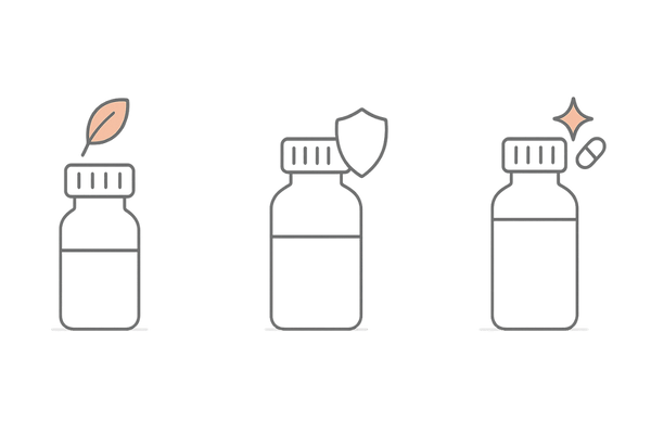 フォリックス(FR07/FR12/FR15)主要成分と濃度の図解比較|ミノキシジル外用薬