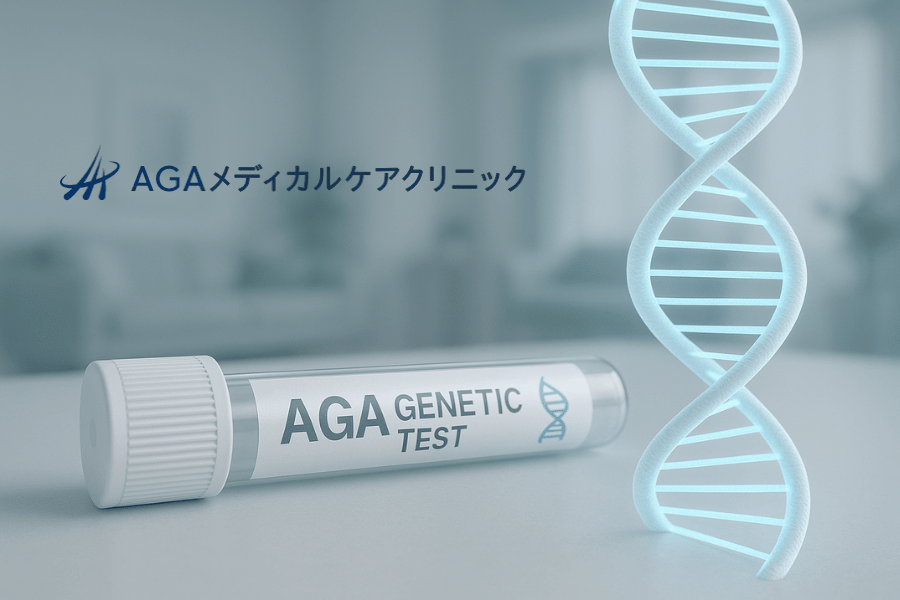 AGA遺伝子検査 - 治療方法および育毛剤の選定に最重要な検査
