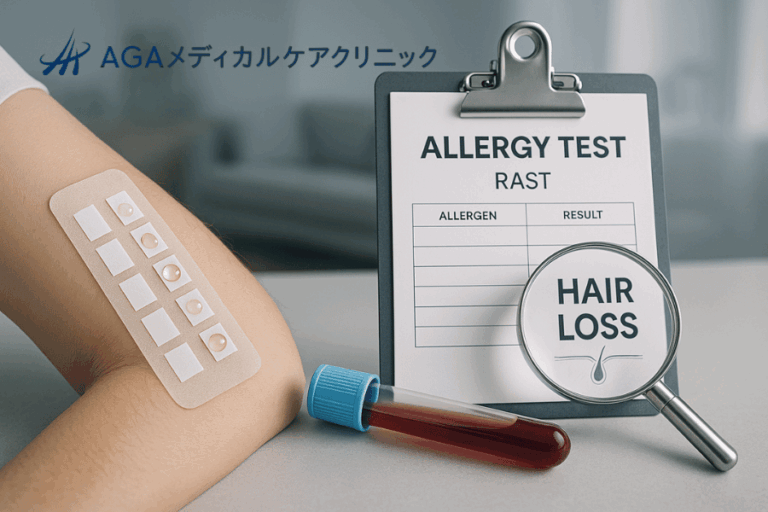 Allergy Rast Panel アレルギー検査で脱毛原因を特定 – パッチテスト・RAST解説 | 薄毛(AGA)の原因・検査ならAGAメディカルケアクリニック