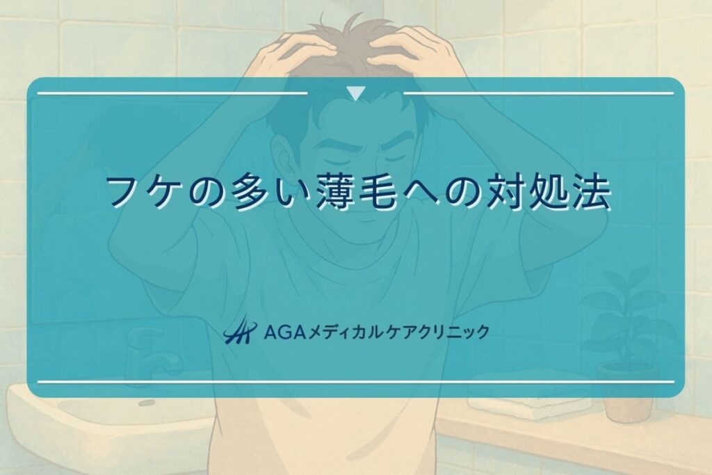 薄毛 フケ, 薄毛 ふけ