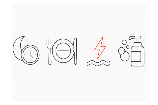 生活習慣と頭皮環境：睡眠・栄養・ストレス・洗髪