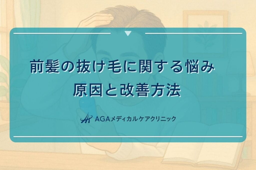 抜け毛 前髪、分け目 薄い シャンプー