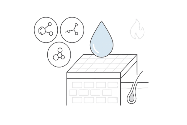 頭皮環境を整える保湿・栄養成分（バリア回復と炎症ケア）