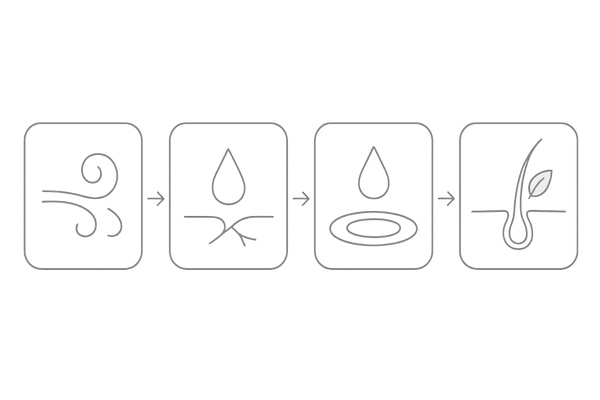 AGAと漢方:気・血・水と腎でみる薄毛メカニズム
