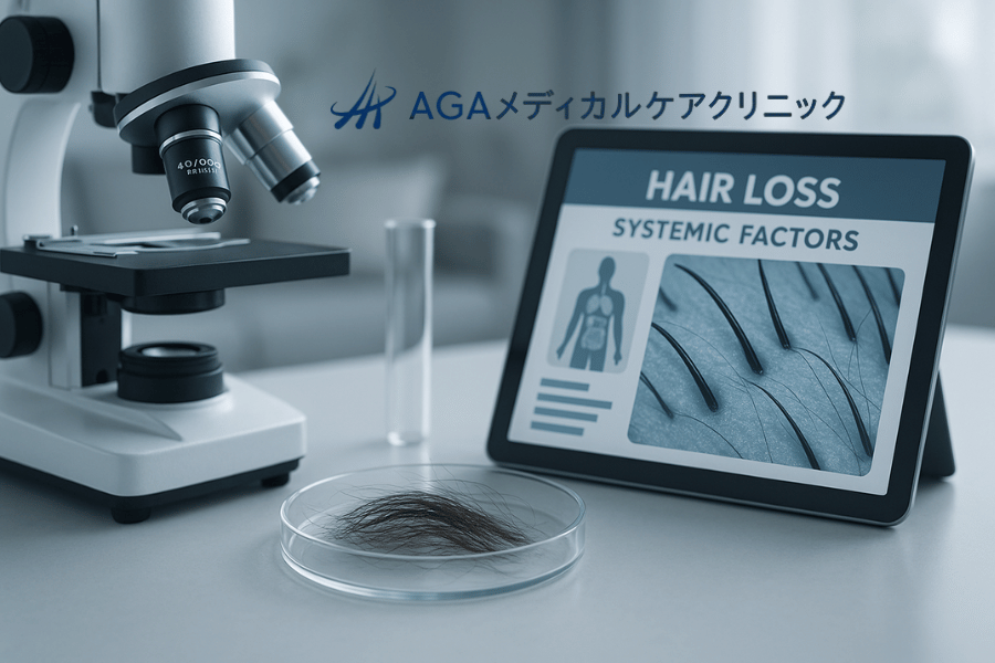 全身性要因の薄毛検査 - 体の中から原因を探る