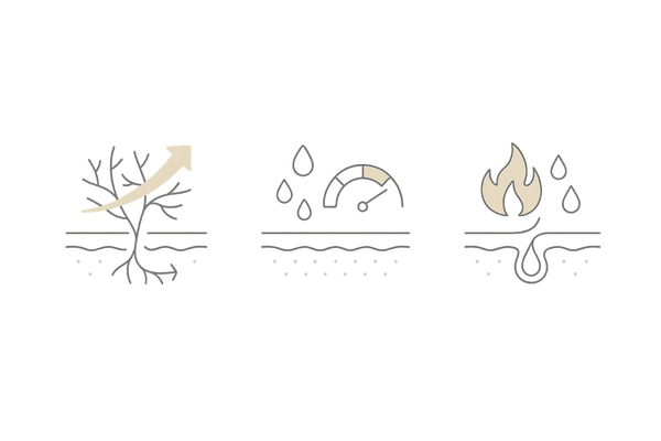 若年層に有効な育毛成分マップ｜血行促進・皮脂抑制・抗炎症/保湿の3本柱