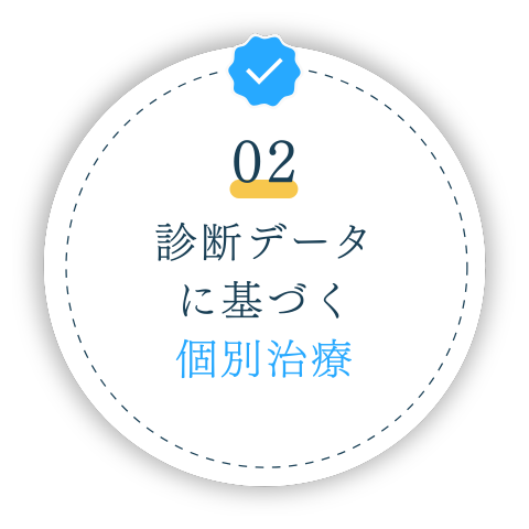 診断データに基づく個別治療