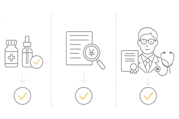 AGAクリニックの基本情報チェックリスト（治療内容・料金透明性・医師の専門性）