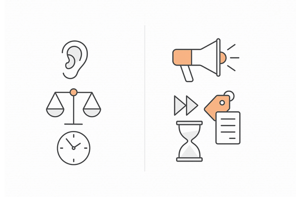 信頼できるAGAクリニックの対応と注意すべきサインの比較