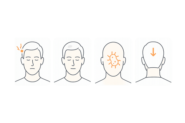 自毛植毛の手術リスク（痛み・腫れ・感染・ショックロス）