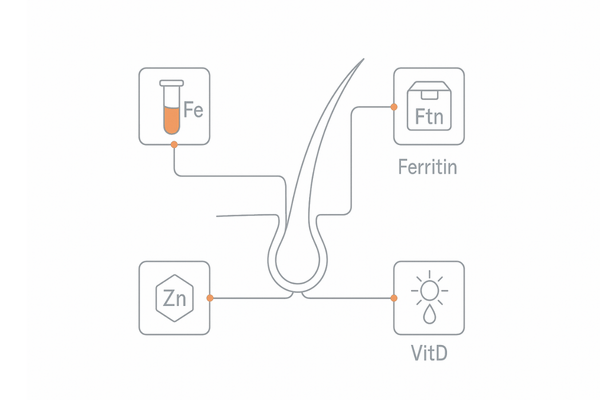 甲状腺機能の検査イメージ｜TSH・FT4・FT3の関係をシンプル比較