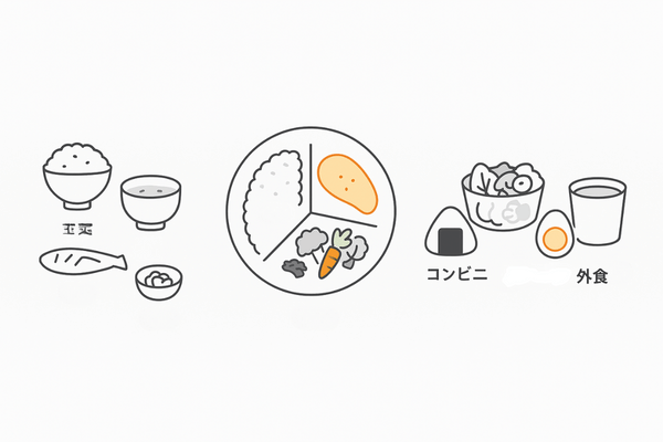 一汁三菜で整える薄毛対策の食事例|主食・主菜・副菜の実践ガイド