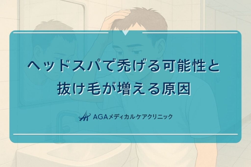 ヘッドスパ はげる, ヘッドスパ 抜け毛が増える