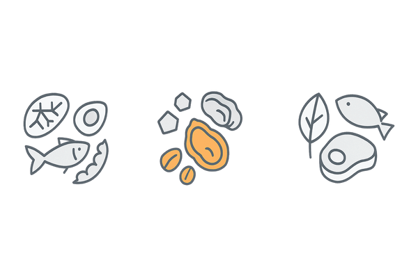 薄毛改善に役立つ三大栄養素：タンパク質・亜鉛・ビタミンB群の図解