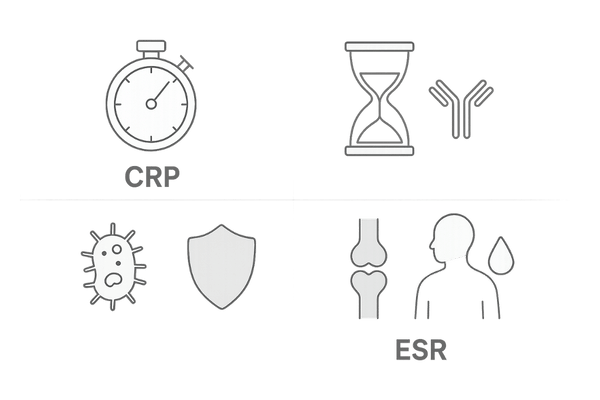 CRPとESRの違いを3要素で示す比較グリッド図