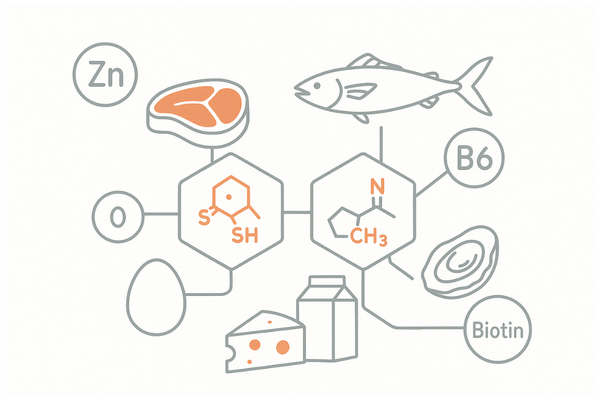 含硫アミノ酸と食品例（シスチン・メチオニンと栄養サポート）