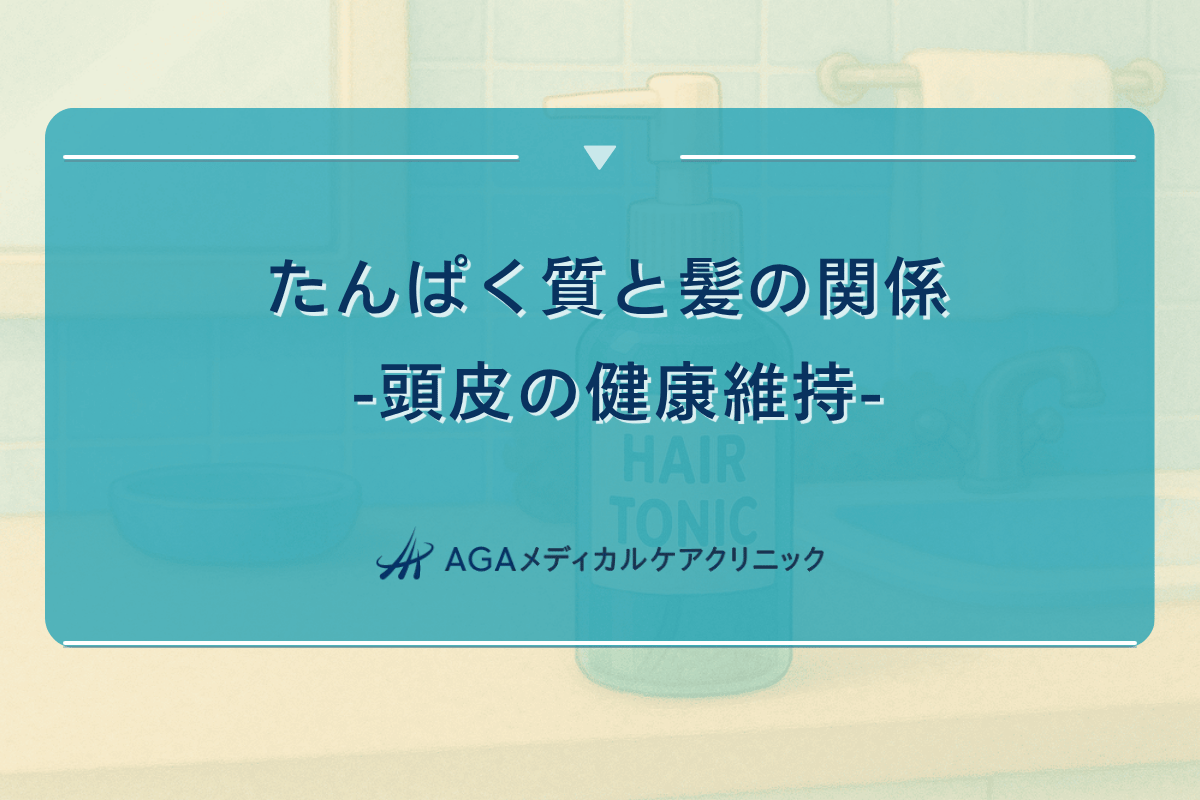 たんぱく質 髪, タンパク質 頭皮
