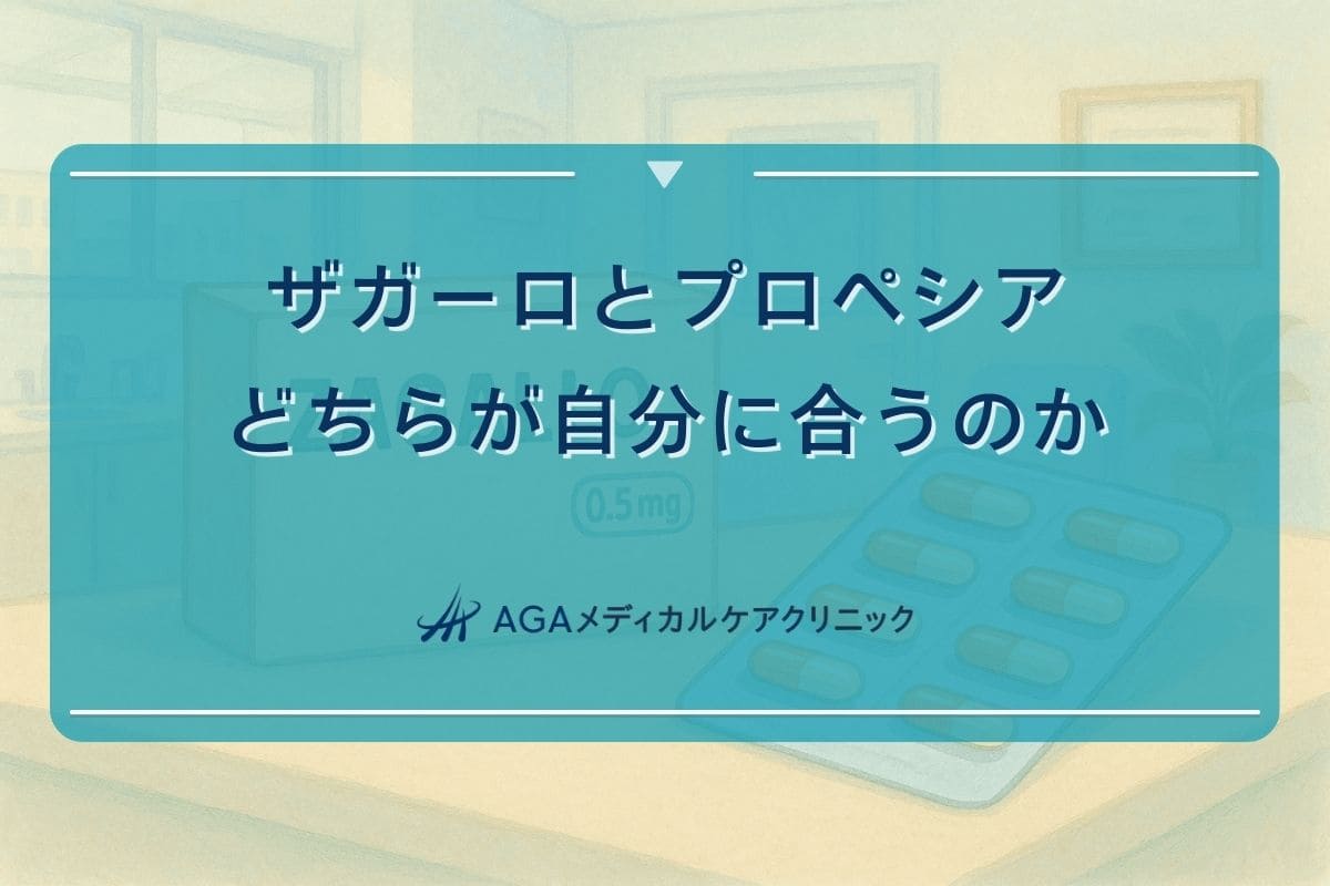 ザガーロプロペシア どっち
